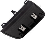 APDTY 176822 Tow Eye Cover, Front Passenger Side, For Model without Tow Hook