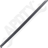 APDTY 176860 Non-wrap, Bed Rail Cap, Black, Plastic, 7 Ft. Bed
