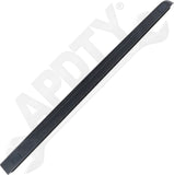 APDTY 176860 Non-wrap, Bed Rail Cap, Black, Plastic, 7 Ft. Bed