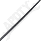 APDTY 176861 Non-wrap, Bed Rail Cap, Black, Plastic, 7 Ft. Bed