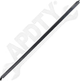 APDTY 176861 Non-wrap, Bed Rail Cap, Black, Plastic, 7 Ft. Bed