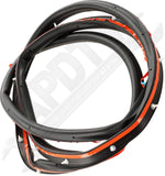 APDTY 176874 Weatherstrip Seal - Rear, Passenger Side