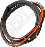 APDTY 176875 Weatherstrip Seal, Rear Driver Side