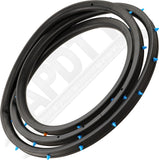 APDTY 176878 Weatherstrip Seal, Rear Driver Side