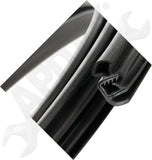 APDTY 176879 Weatherstrip Seal - Rear, Passenger Side