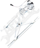 APDTY 176886 Window Regulator, Front Passenger Side, Power, With Motor