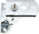 APDTY 176894 Upper Door Hinge, Front Driver or Passenger Side, Chrome