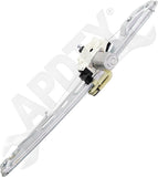 APDTY 176901 Window Regulator, Rear Driver Side, Power, With One Touch Feature