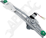 APDTY 176905 Window Regulator, Rear Passenger Side, Power