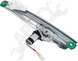 APDTY 176906 Window Regulator, Rear Driver Side, Power