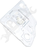 APDTY 176907 Window Regulator, Rear Passenger Side, Power