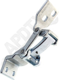 APDTY 176912 Lower Back Door Door Hinge, Driver Side, Chrome