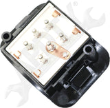 APDTY 176916 Window Switch, Front Driver Side, Black, 2-Button