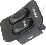 APDTY 176916 Window Switch, Front Driver Side, Black, 2-Button