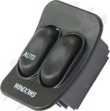 APDTY 176916 Window Switch, Front Driver Side, Black, 2-Button