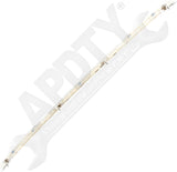 APDTY 176935 Hood Molding, Chrome