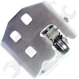 APDTY 176940 Lower Door Hinge, Front or Rear, Passenger Side, Chrome