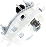 APDTY 176940 Lower Door Hinge, Front or Rear, Passenger Side, Chrome
