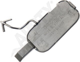 APDTY 176945 Tow Eye Cover, Front Passenger Side, Paint to Match