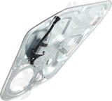 APDTY 177009 Window Regulator, Rear Passenger Side, Power, With Panel