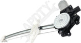 APDTY 177011 Window Regulator, Rear Passenger Side, Power