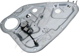 APDTY 177017 Window Regulator, Rear Driver Side, Power, With Motor