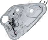 APDTY 177017 Window Regulator, Rear Driver Side, Power, With Motor
