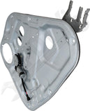 APDTY 177017 Window Regulator, Rear Driver Side, Power, With Motor