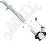 APDTY 177022 Window Regulator, Rear Passenger Side, Power