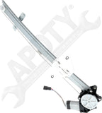 APDTY 177023 Window Regulator, Rear Driver Side, Power