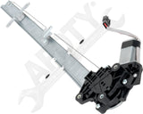 APDTY 177023 Window Regulator, Rear Driver Side, Power
