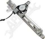 APDTY 177081 Window Regulator, Rear Driver Side, Power
