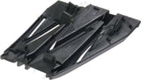 APDTY 177111 Tow Eye Cover, Front Passenger Side, Gray