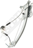APDTY 177140 Window Regulator, Rear Driver Side, Power