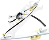 APDTY 177145 Power Window Regulator, Rear Passenger Side, With Motor