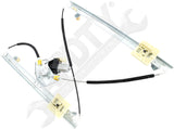 APDTY 177145 Power Window Regulator, Rear Passenger Side, With Motor