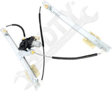 APDTY 177146 Power Window Regulator, Rear Driver Side, With Motor