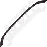 APDTY 177181 Black Hood Molding