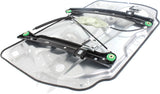 APDTY 177230 Window Regulator, Front Passenger Side, Power, With Panel