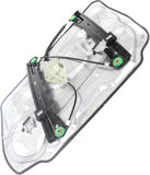 APDTY 177231 Window Regulator, Front Driver Side, Power, With Panel