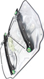 APDTY 177231 Window Regulator, Front Driver Side, Power, With Panel