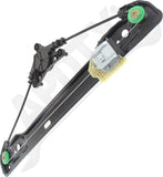 APDTY 177252 Window Regulator, Rear Driver Side, Power, Without Panel