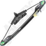 APDTY 177252 Window Regulator, Rear Driver Side, Power, Without Panel