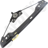 APDTY 177252 Window Regulator, Rear Driver Side, Power, Without Panel