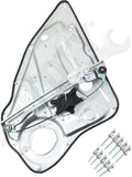 APDTY 177255 Window Regulator, Rear Passenger Side, Power, With Panel