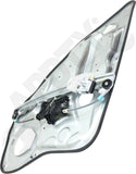 APDTY 177255 Window Regulator, Rear Passenger Side, Power, With Panel