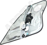 APDTY 177256 Window Regulator, Rear Driver Side, Power, With Panel