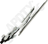 APDTY 177263 Power Window Regulator, Rear Passenger Side, With Motor