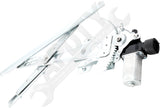 APDTY 177264 Power Window Regulator, Rear Driver Side, With Motor
