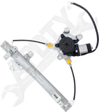 APDTY 177266 Power Window Regulator, Rear Driver Side, With Motor